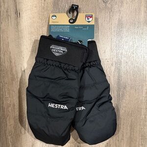 Hestra Boge Unisex CZone Black Mittens